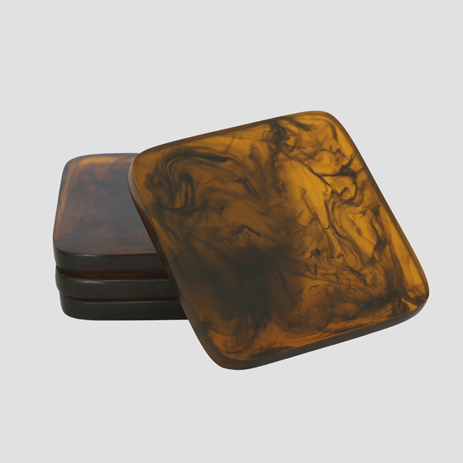 CC interior Tortoise Coaster Set of 4