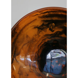 CC Interiors Tortoise Resin Bowl Large 35.5cm