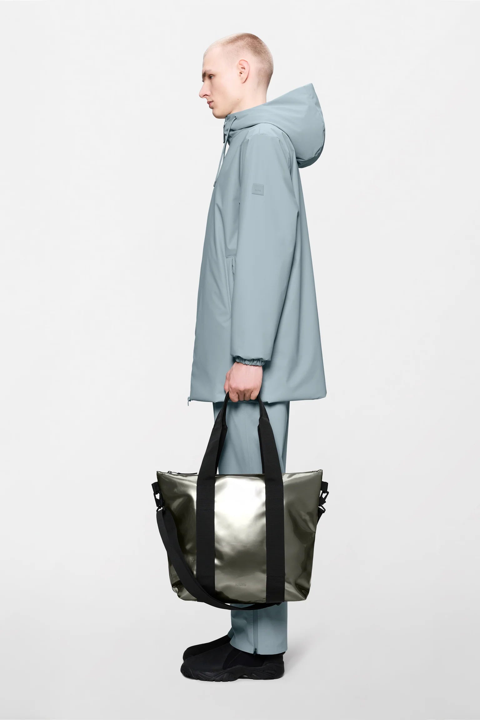 RAINS Tote Bag Mini W3 - Raven