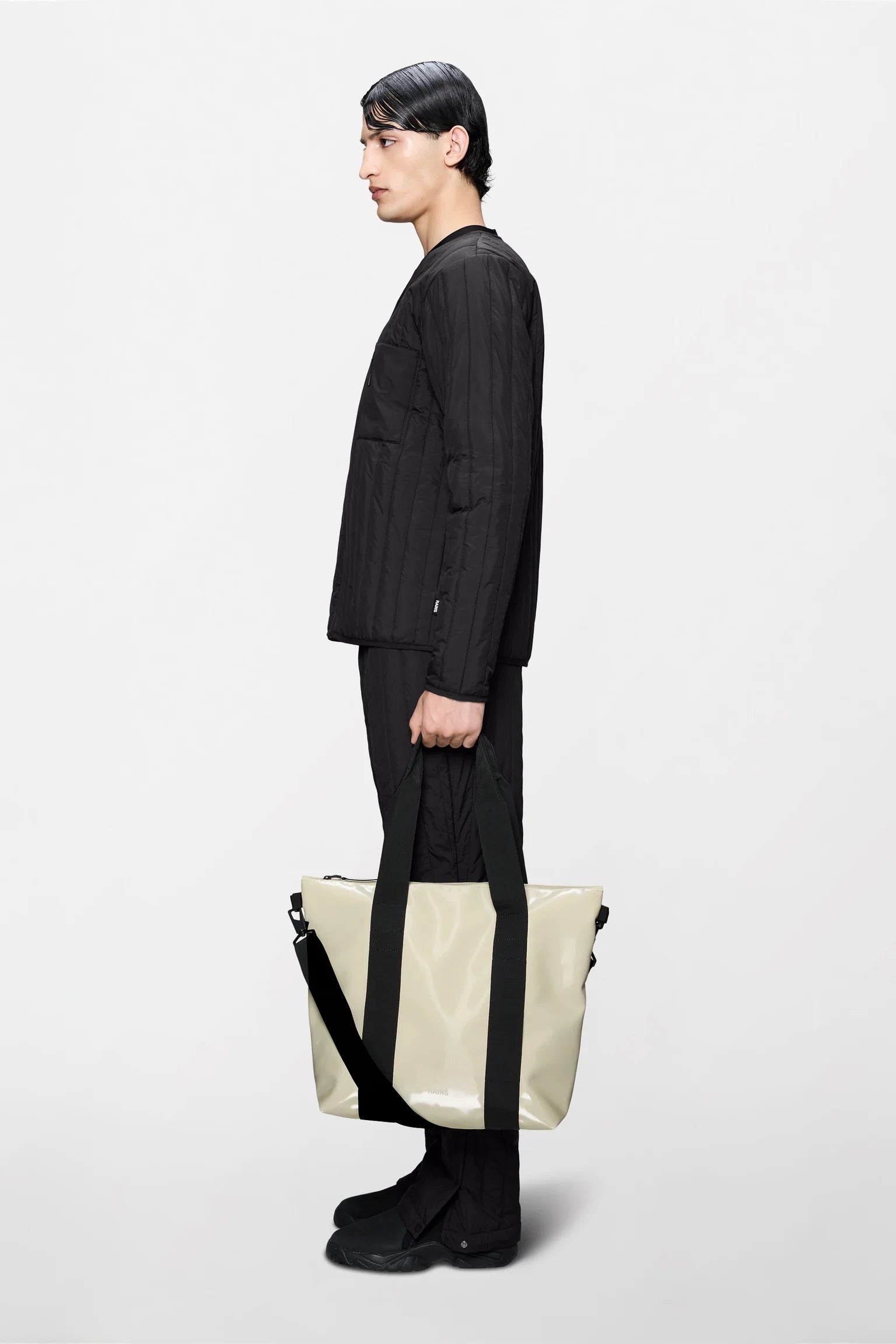 RAINS Tote Bag Mini W3 - Shore Beige