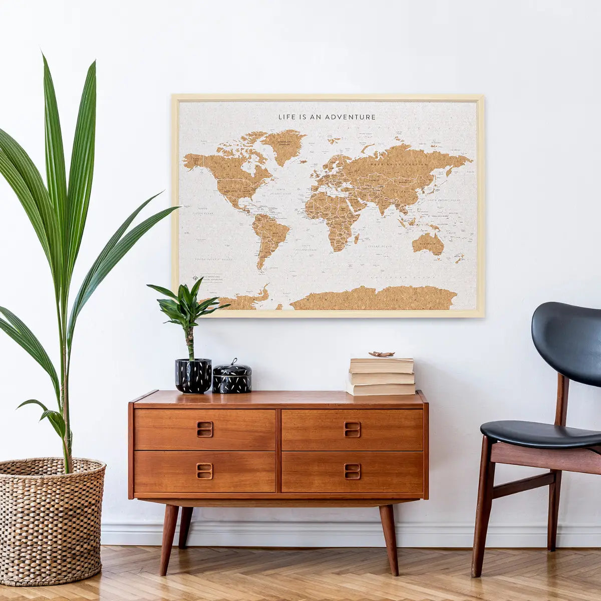 SPLOSH Travel Board Large World Map Pins