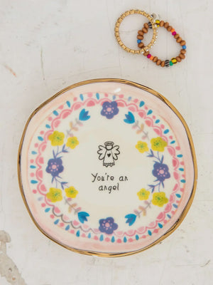 Natural Life Trinket Dish - You're an Angel