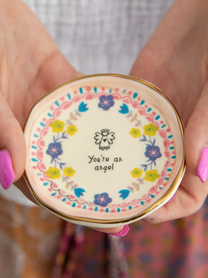 Natural Life Trinket Dish - You're an Angel