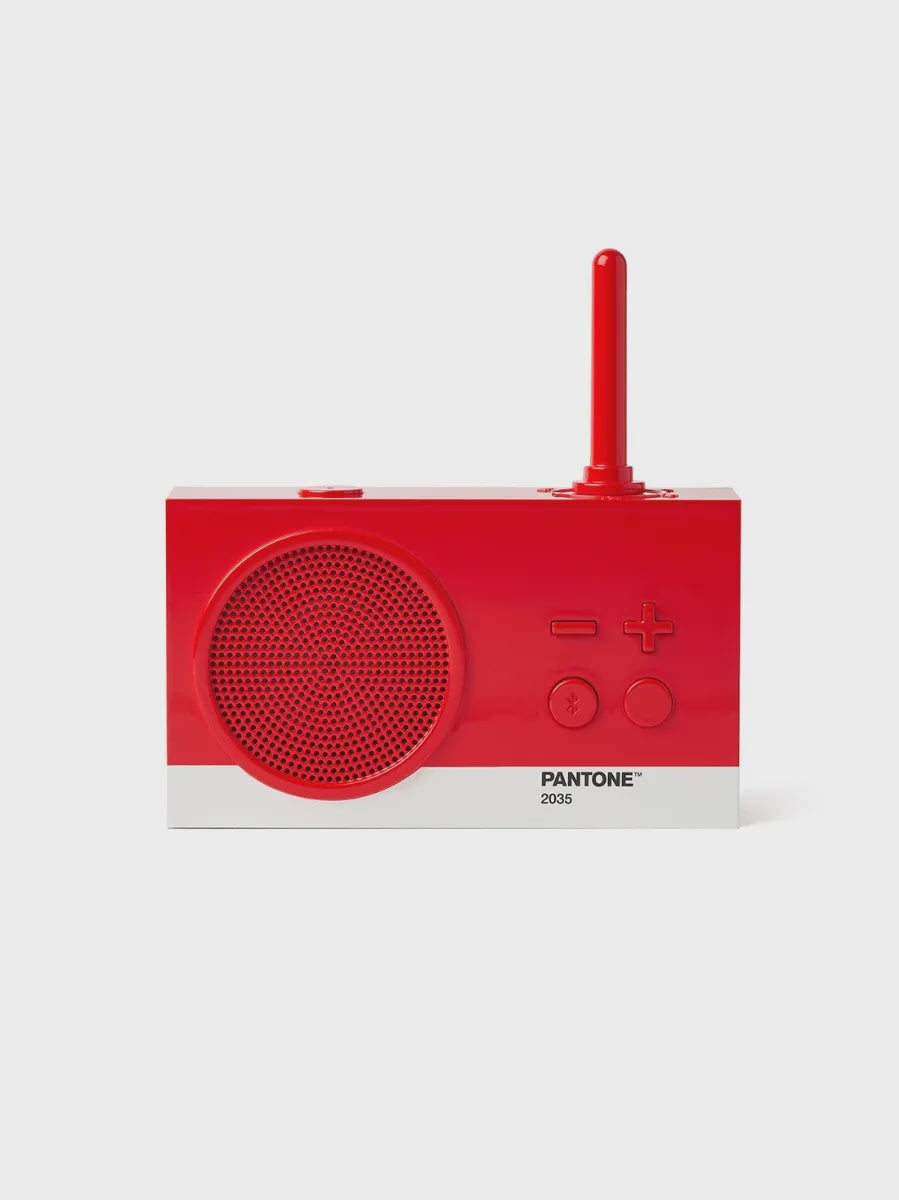 Tykho 3 Lexon x Pantone - Red Radio
