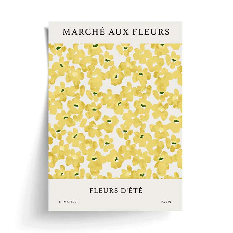 A2 Print Unframed - French Fleurs Papier HQ