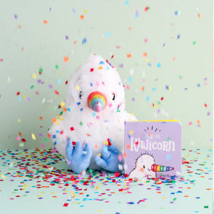 ILLUSTRATED PUBLISHING KIWICORN PLUSH TOY + JUST LIKE KIWICORN