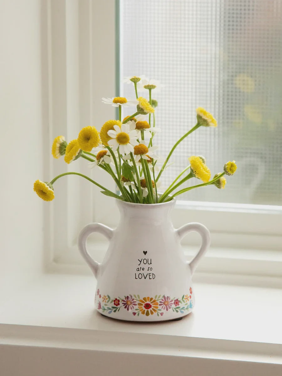 Natural Life Artisan Bud Vase - You Are So Loved