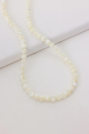 ZAFINO 7462 Valentina Necklace - White