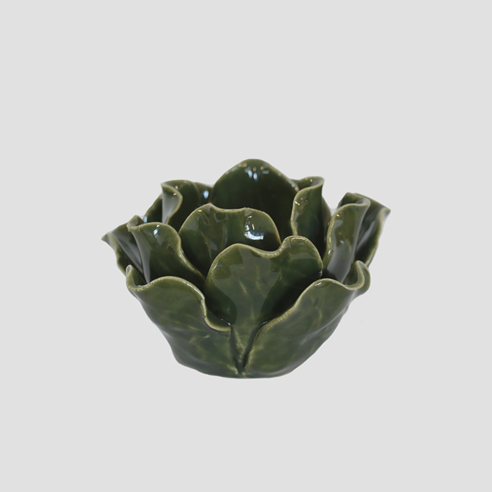 Verde Leaf Candle Holder