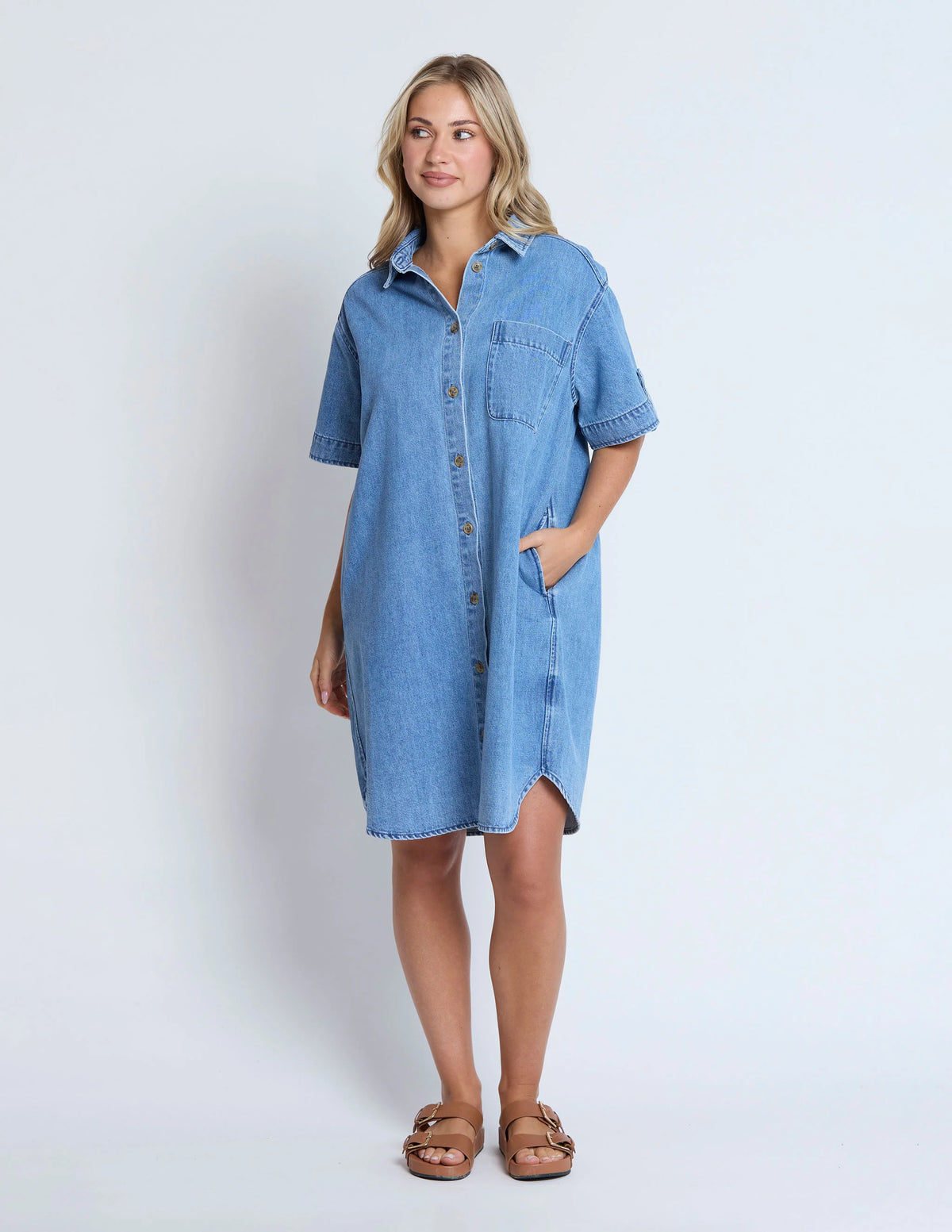 Stella+Gemma Vinnie Dress Blue Denim