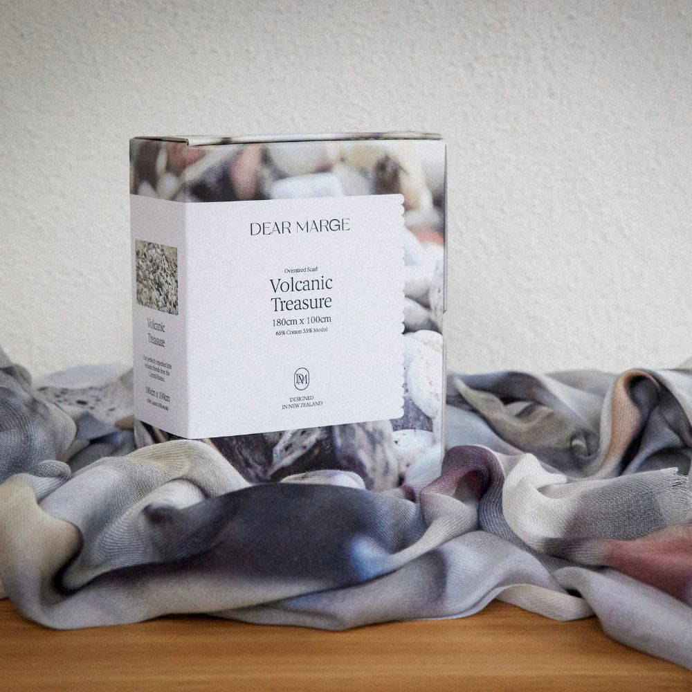 Dear Marge Scarf - Volcanic Treasure New Zealand