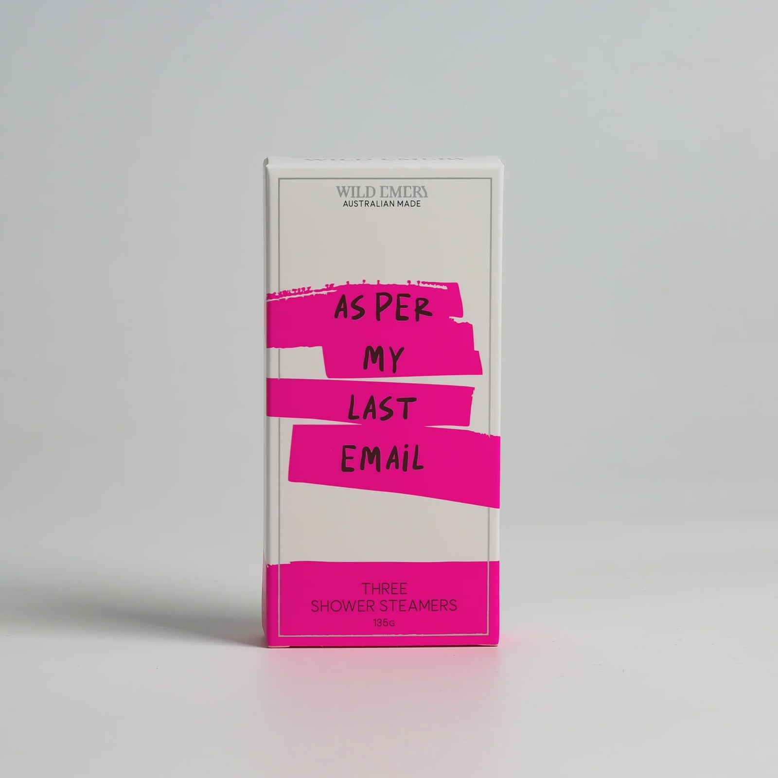 WILD EMERY AS PER MY LAST EMAIL - SHOWER STEAMER 3 PACK