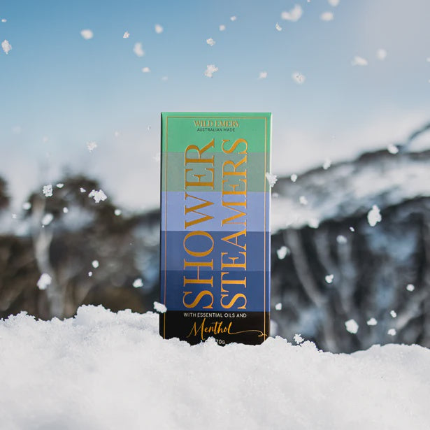 WILD EMERY MENTHOL SHOWER STEAMER 6 PACK
