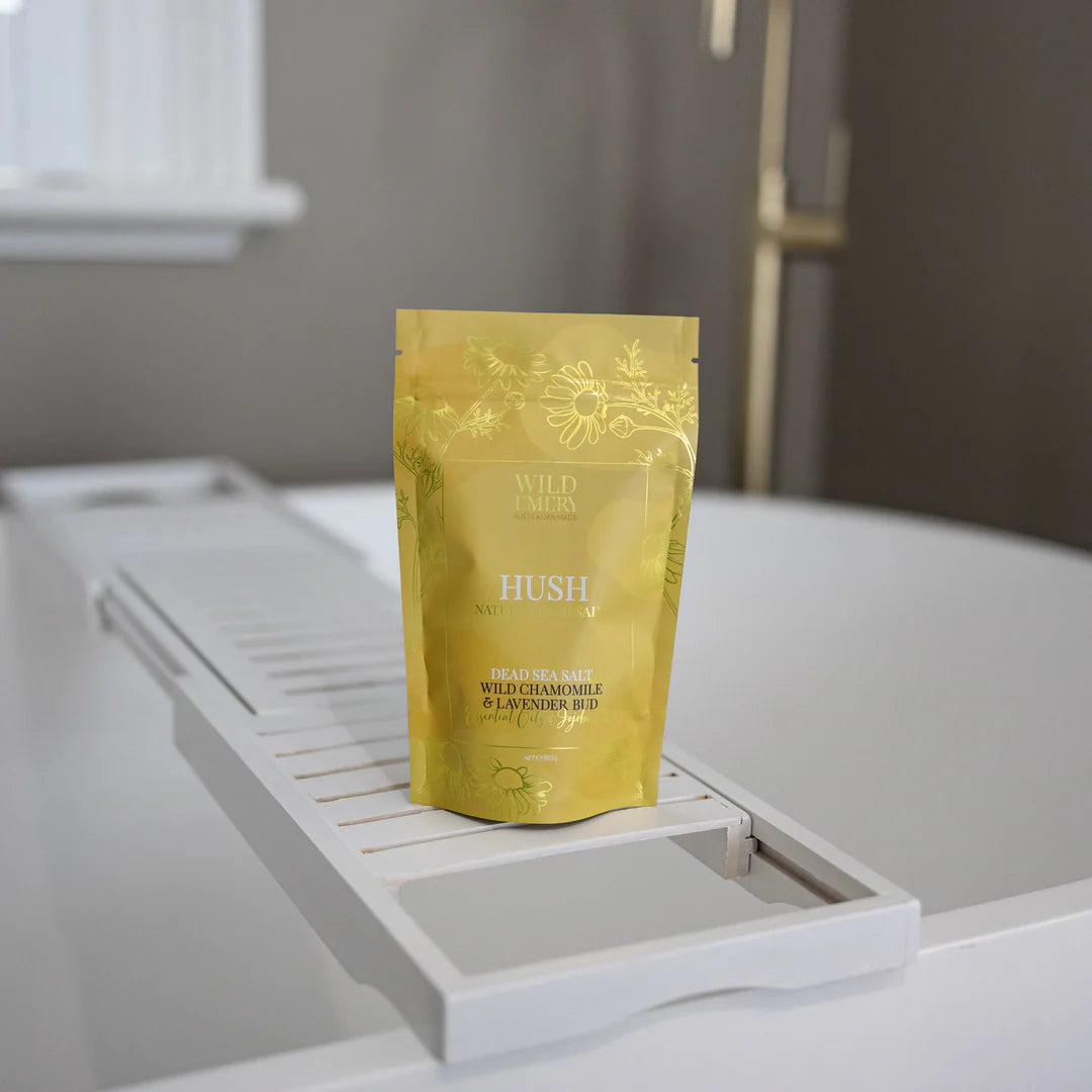 WILD EMERY HUSH NATURAL BATH SALTS