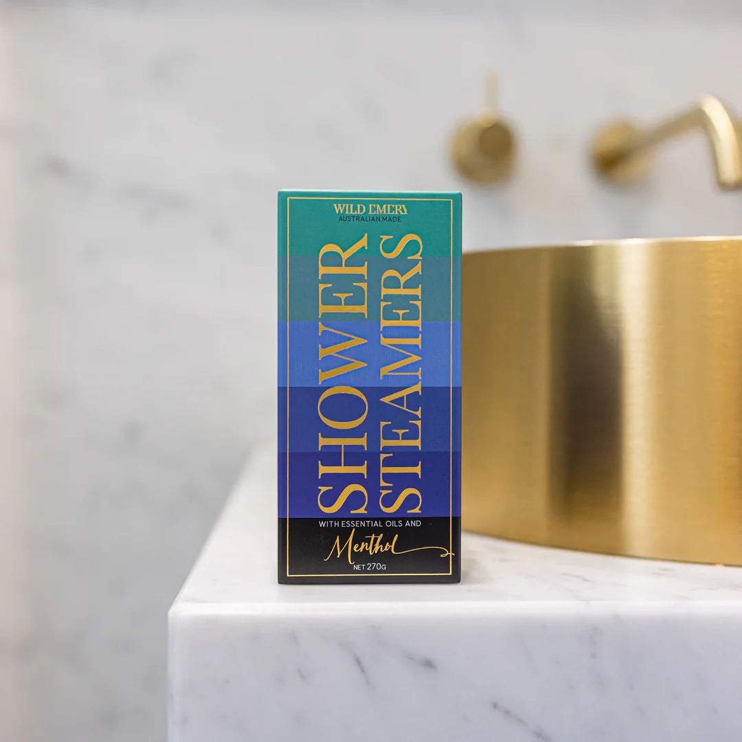 WILD EMERY MENTHOL SHOWER STEAMER 6 PACK