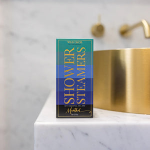 WILD EMERY MENTHOL SHOWER STEAMER 6 PACK