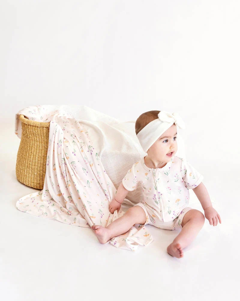 ELIZA PRINT ECO COSY SS ZIPSUIT
