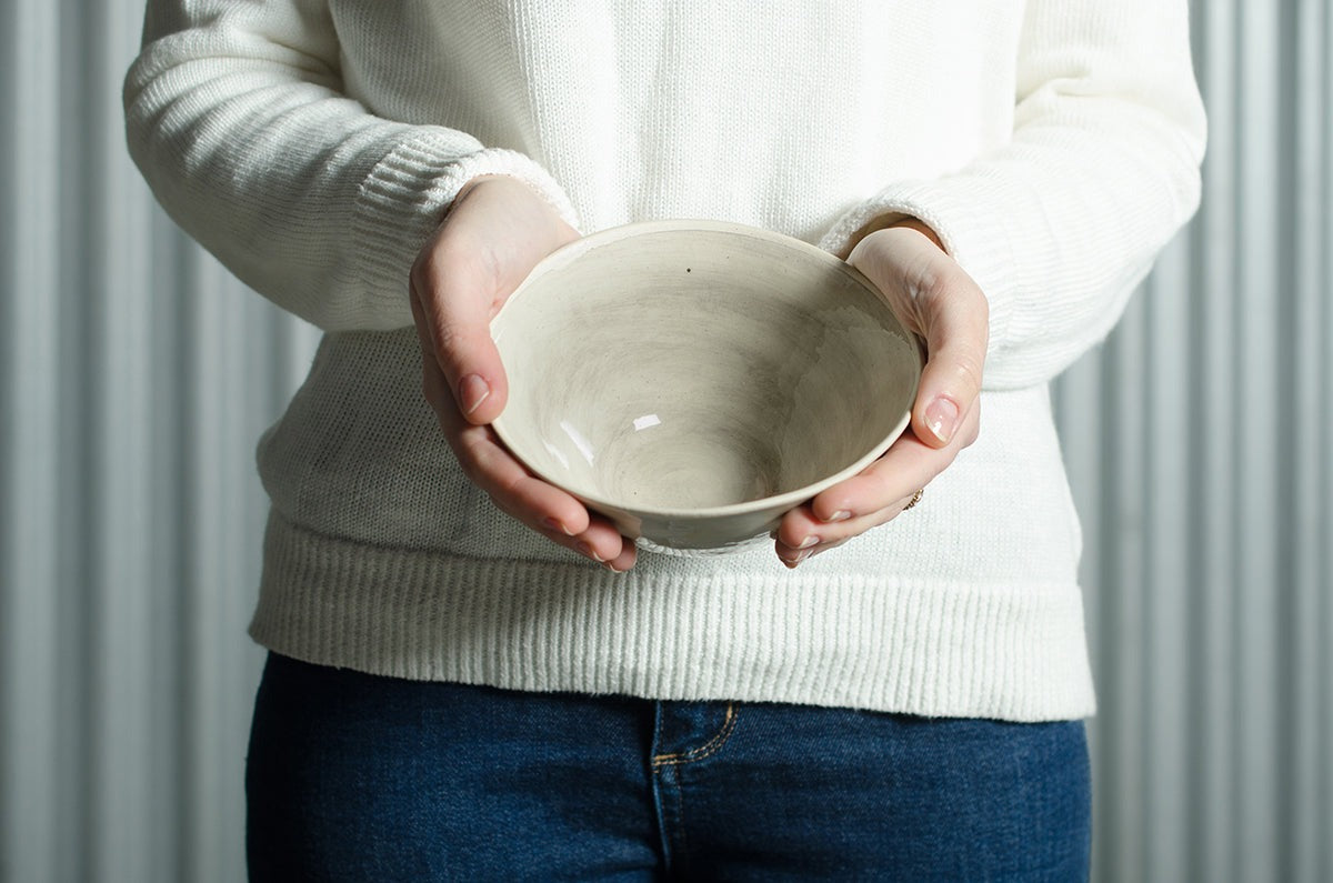Wonki Ware Dessert Bowl - Black Lace