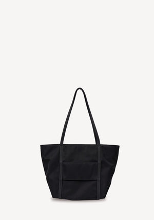 Saben Walker Tote - Black Recycled Nylon Bag