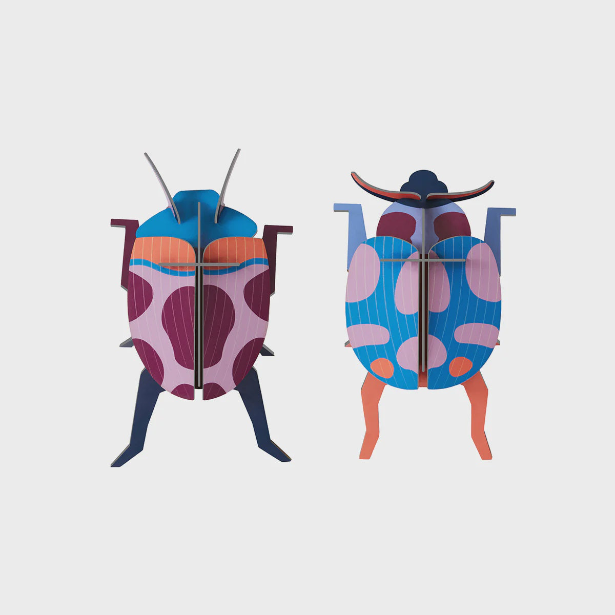 STUDIO ROOF Wall Art Beetles B7 - Coccinelle Couple