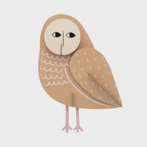 Studio Roof Wall Art Donna Wilson Creatures A4 - Otto Owl