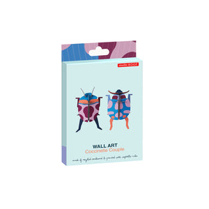STUDIO ROOF Wall Art Beetles B7 - Coccinelle Couple