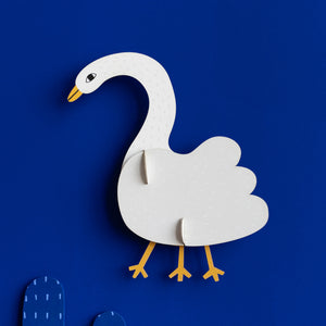 Studio Roof Wall Art Donna Wilson Creatures A4 - Greta Goose