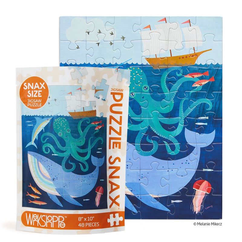 WerkShoppe - Deep Sea Adventure 48 Pce - Puzzle Snax