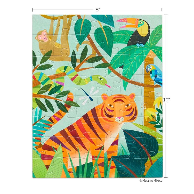 WerkShoppe - In The Jungle 48 Pce - Puzzle Snax