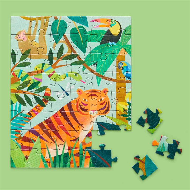 WerkShoppe - In The Jungle 48 Pce - Puzzle Snax
