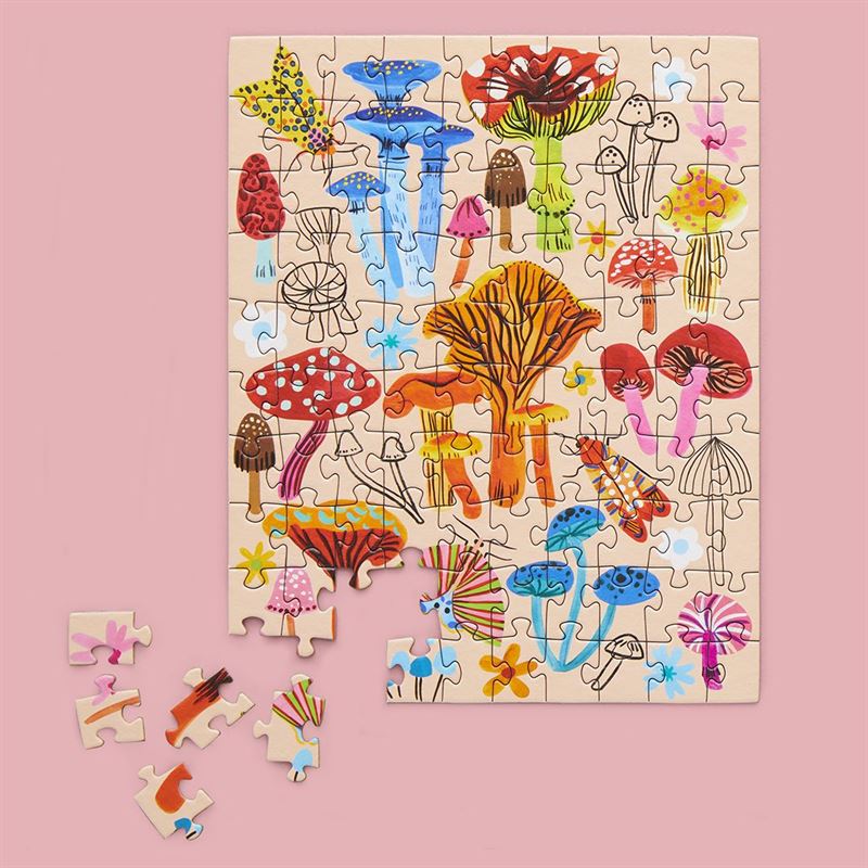 WerkShoppe - Mushroom Patch 100 Pce - Puzzle Snax