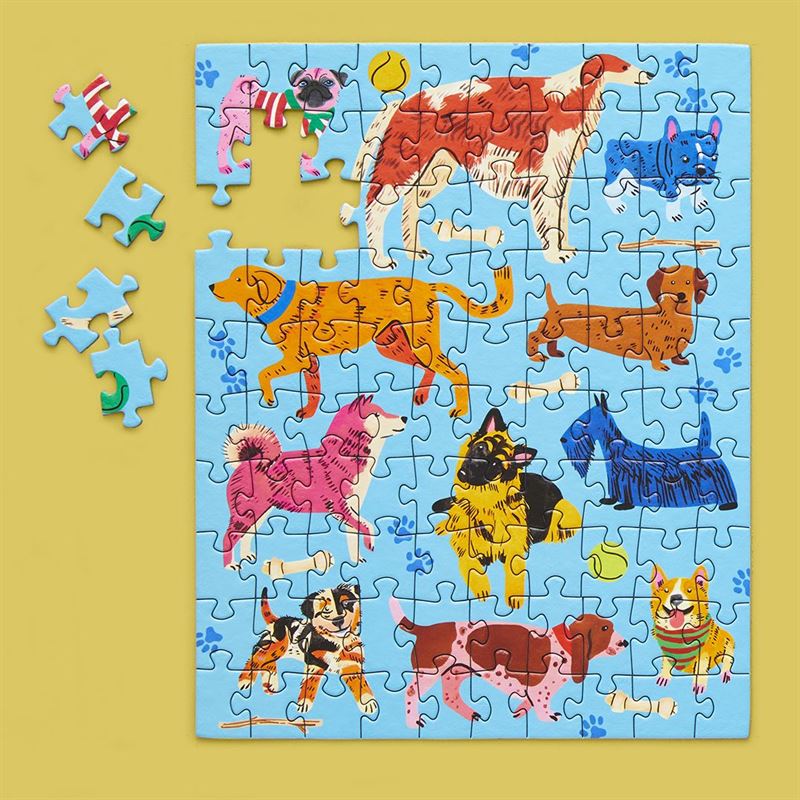 WerkShoppe - Pooches Playtime 100 Pce - Puzzle Snax