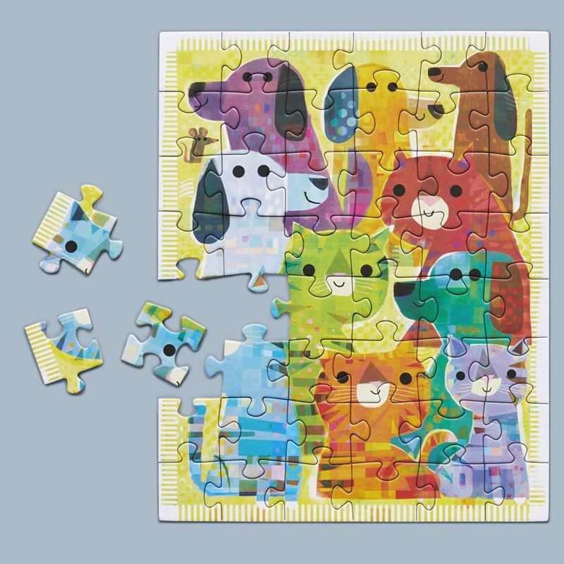 WerkShoppe - Tats & Dogs 48 Pce - Puzzle Snax