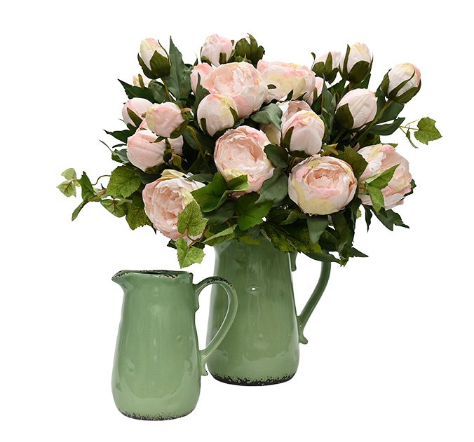 Westminster Jug - Mint Small Green ceramic pitcher