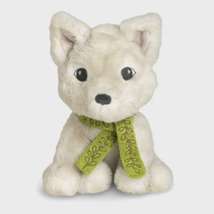 Kids Gift Book Why Not? - Artic Fox Soft Toy