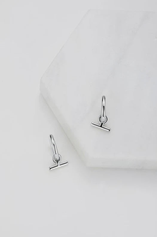 Zafino Winnie Hoop Essential Earrings - Silver