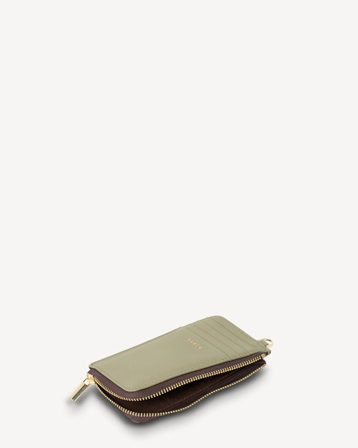 Saben Winona Card Holder - Eucalyptus Green