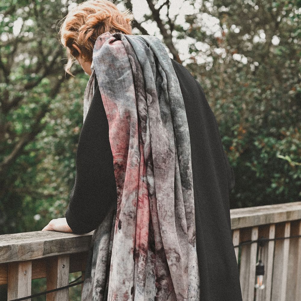 Dear Marge Wool Scarf - Thermal Bath New Zealand Design