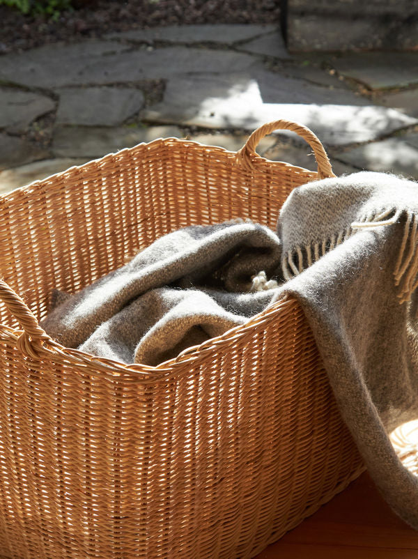 CITTA Wool Throw Grey