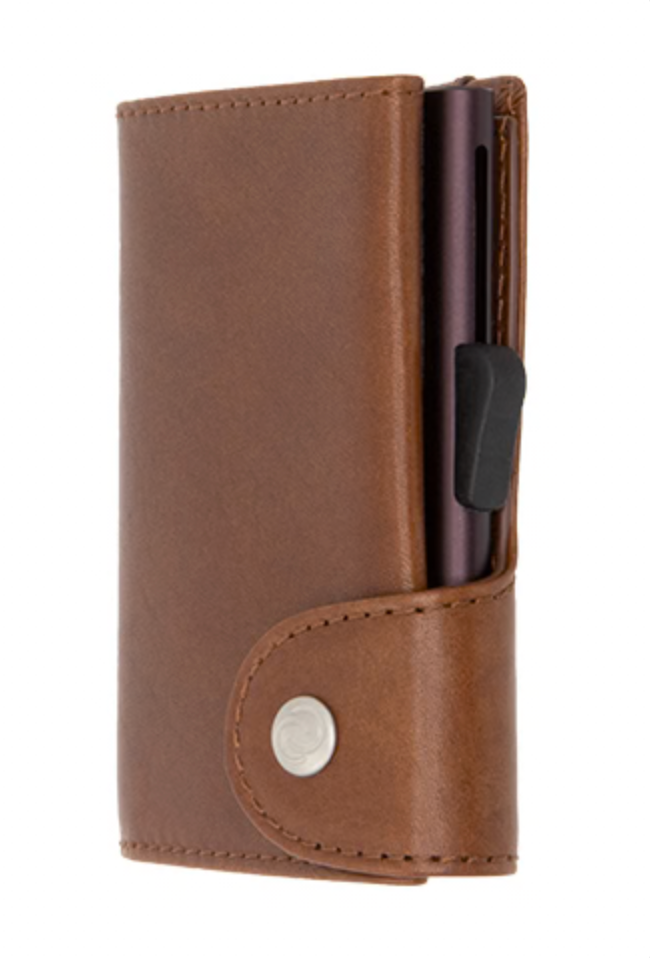 c-secure XL Tanned Wallet - Gun