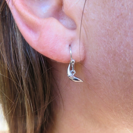 Wildside Gifts Humpback Whale Drop Earrings