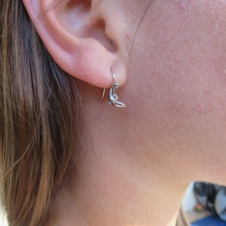 Wildside Gifts Humpback Whale Drop Earrings
