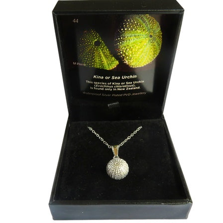 Kina pendant Silver on Stainless Steel