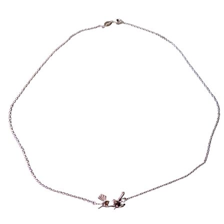 Sterling Silver Fantail Necklace