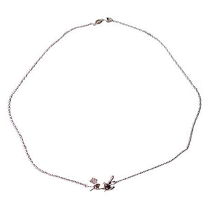 Sterling Silver Fantail Necklace