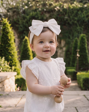 Minihaha bebe baby 3D FLORAL EMB. HEADBAND