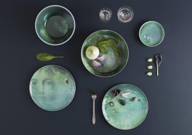 ibride YUAN STACKABLE DISHES - NARCISSE