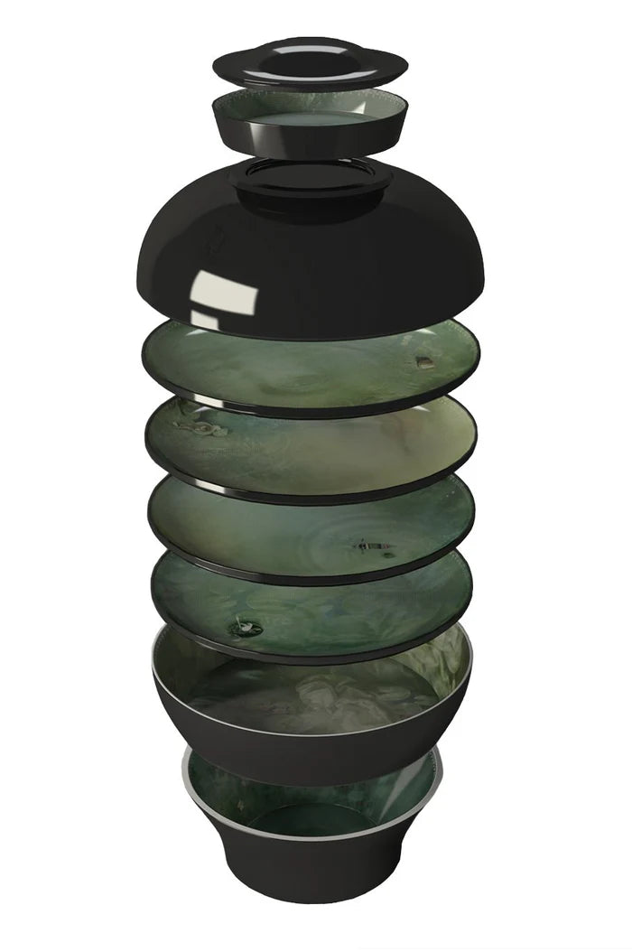 ibride YUAN STACKABLE DISHES - NARCISSE