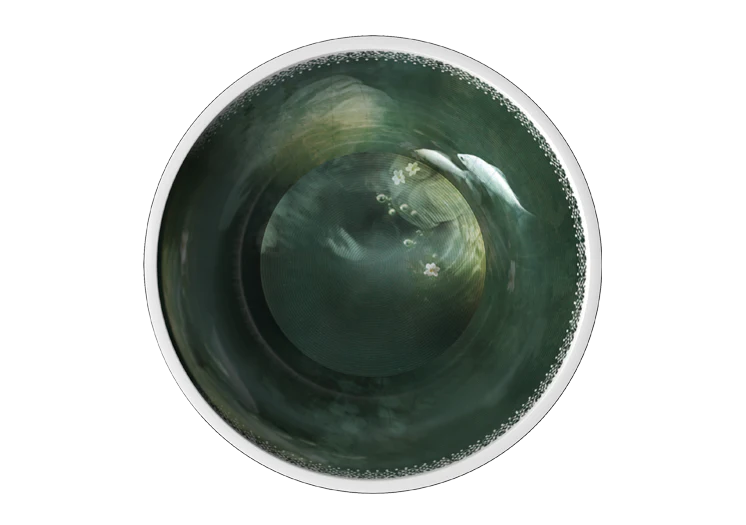 ibride YUAN STACKABLE DISHES - NARCISSE