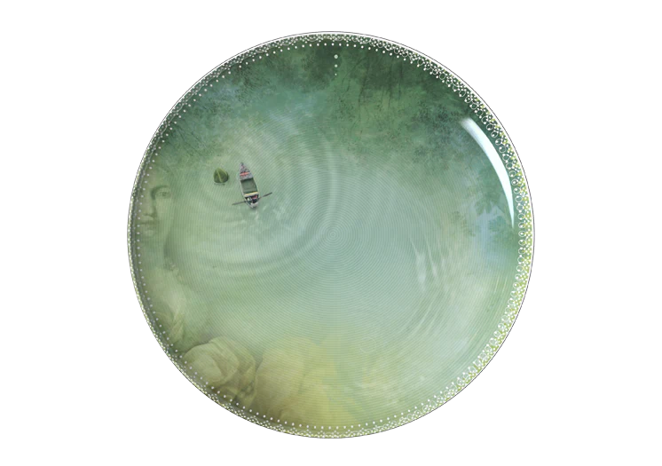 ibride YUAN STACKABLE DISHES - NARCISSE